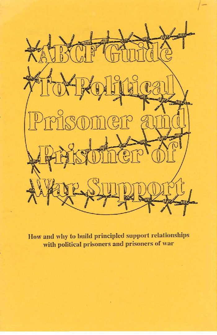 ABCF Guide to Political Prisoner and Prisoner of War Support