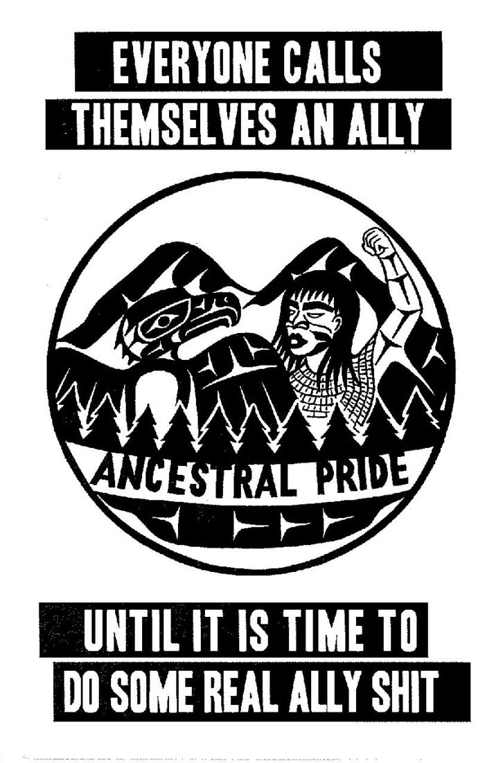 Everyone Calls Themselves An Ally Until It Is Time To Do Some Real Ally Shit