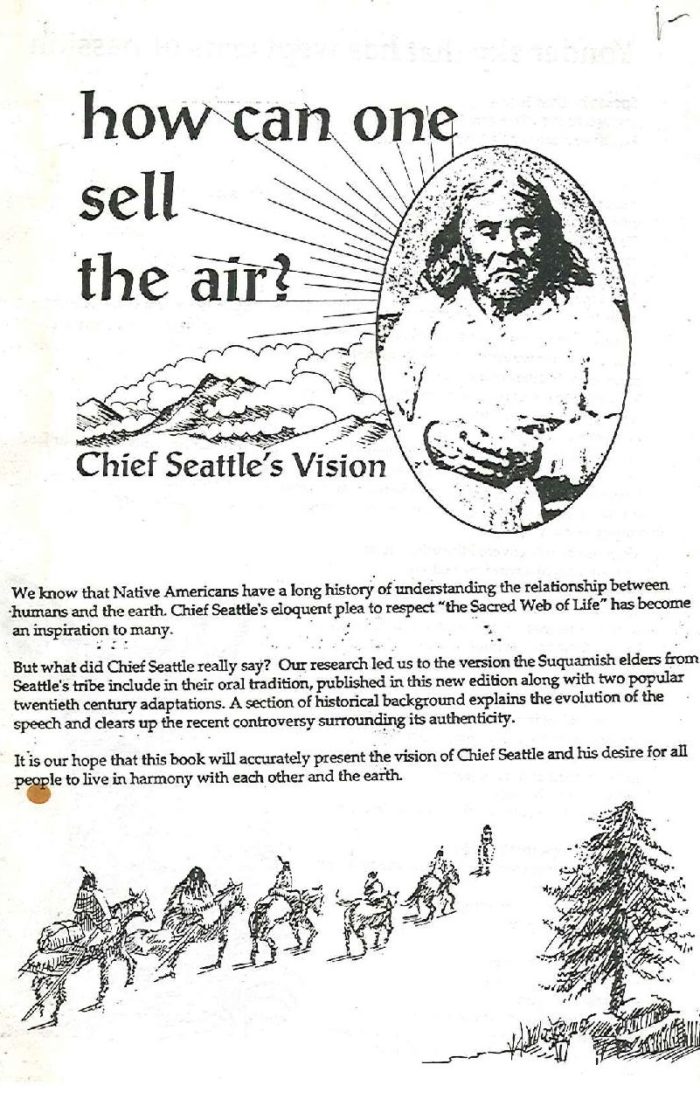How Can One Sell the Air?