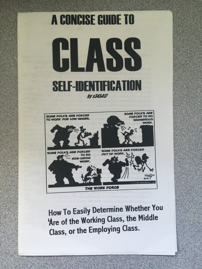 A Concise Guide to Class Self-identification