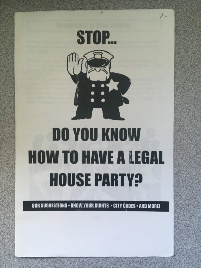 Stop... Do You Know How to Have a Legal House Party?