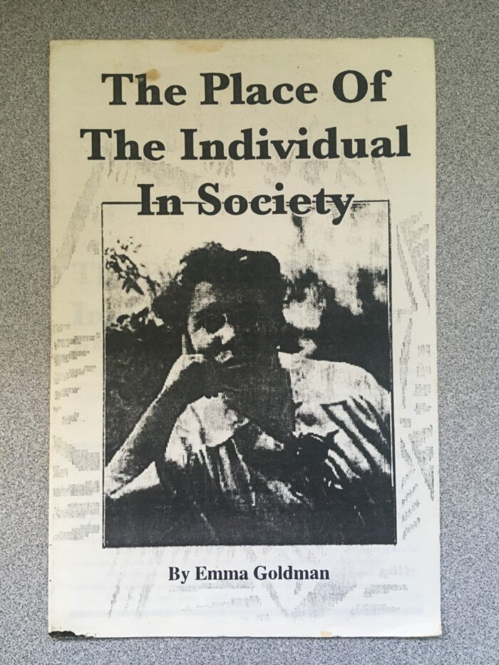 The Place of the Individual in Society