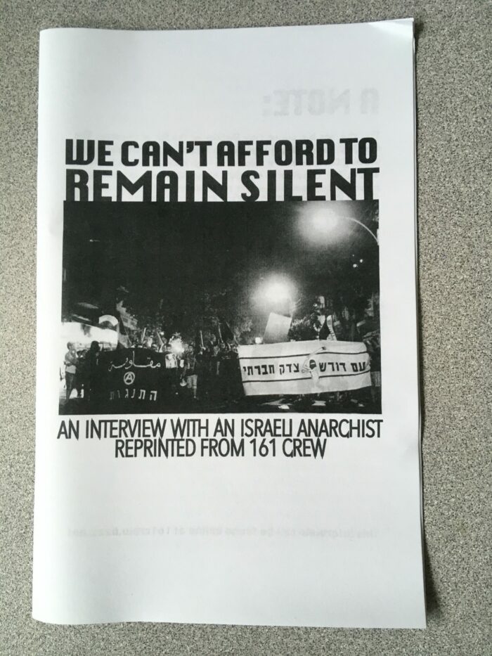 We Can't Afford to Remain Silent