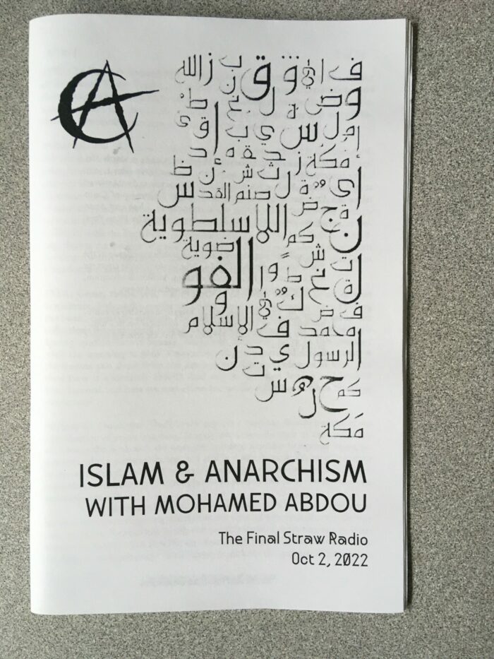 Islam and Anarchism