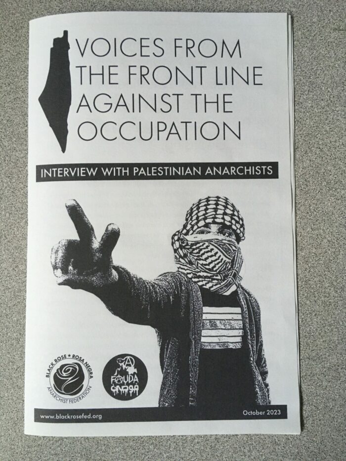Voices From the Front Line Against the Occupation