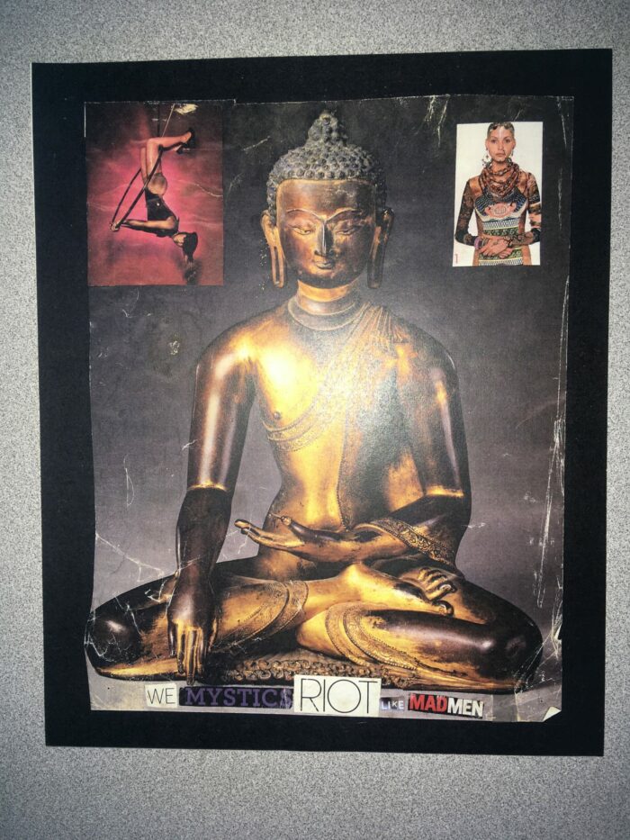 We Mystics Riot Like Madmen print