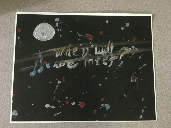 When Will We Meet print