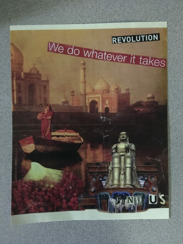 Revolution: We Do Whatever It Takes print