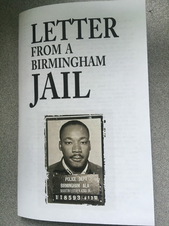 Letter From A Birmingham Jail