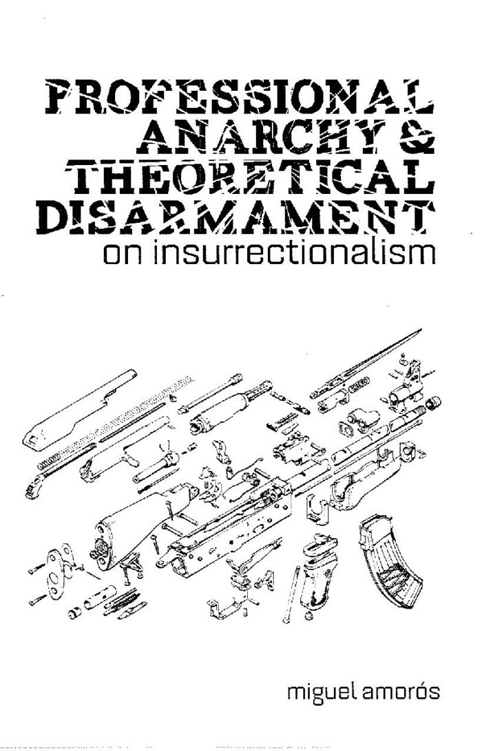 Professional Anarchy and Theoretical Disarmament