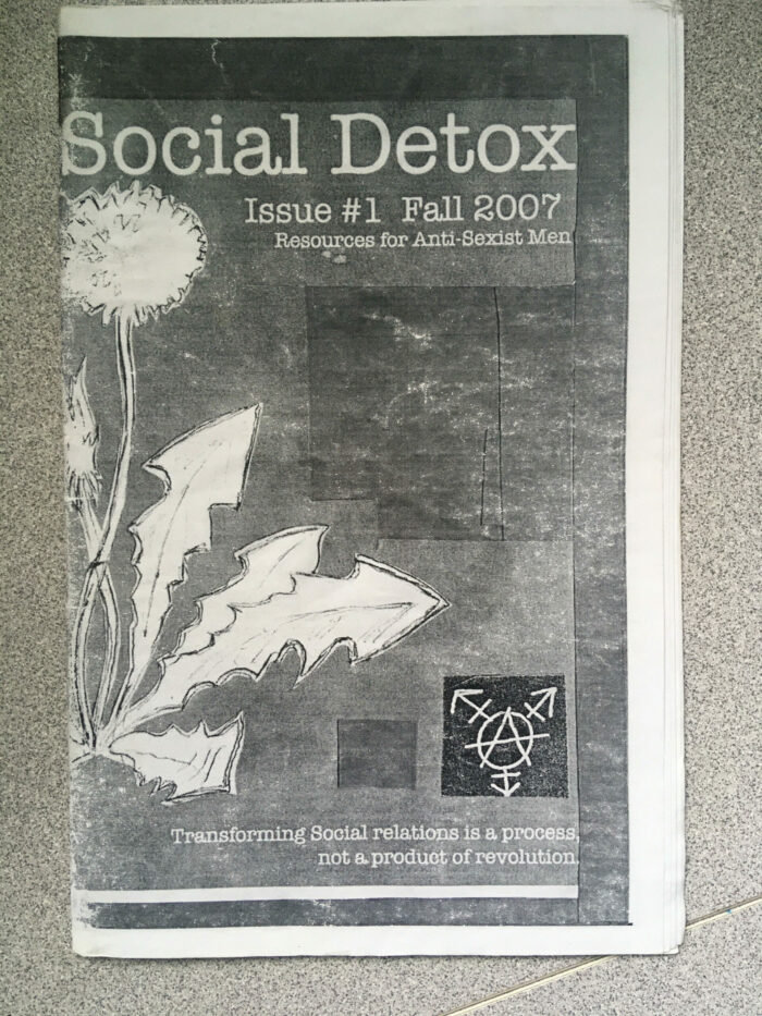 Social Detox Issue #1: Resources for Anti-Sexist Men