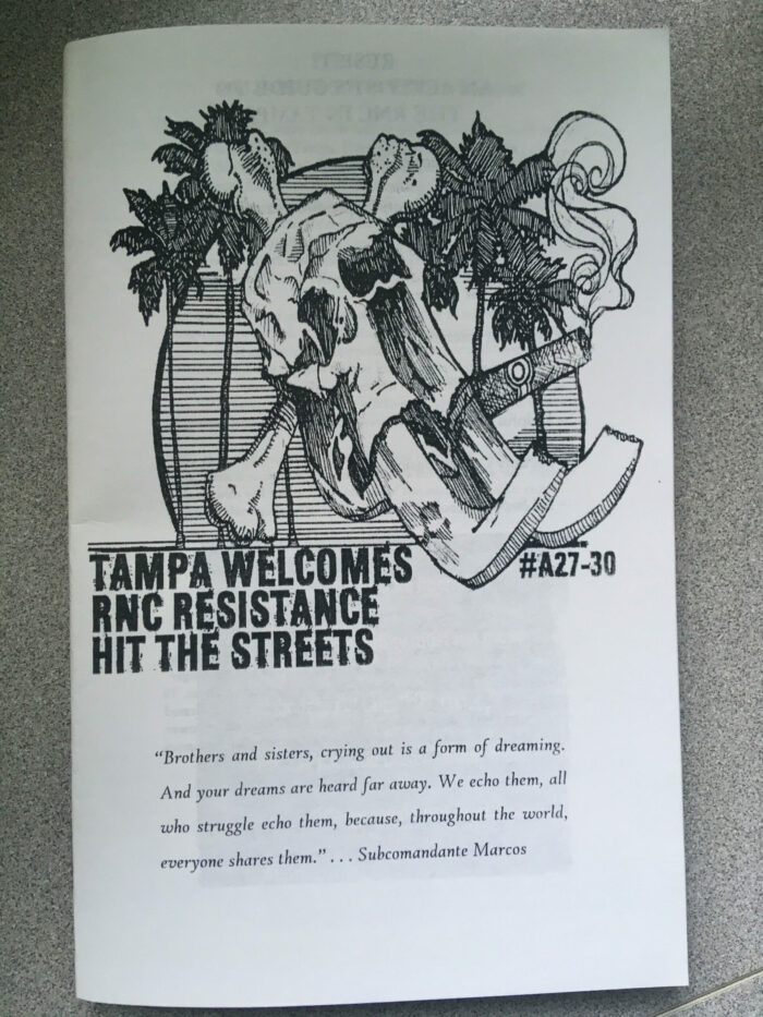 Tampa Welcomes RNC Resistance: Hit the Streets