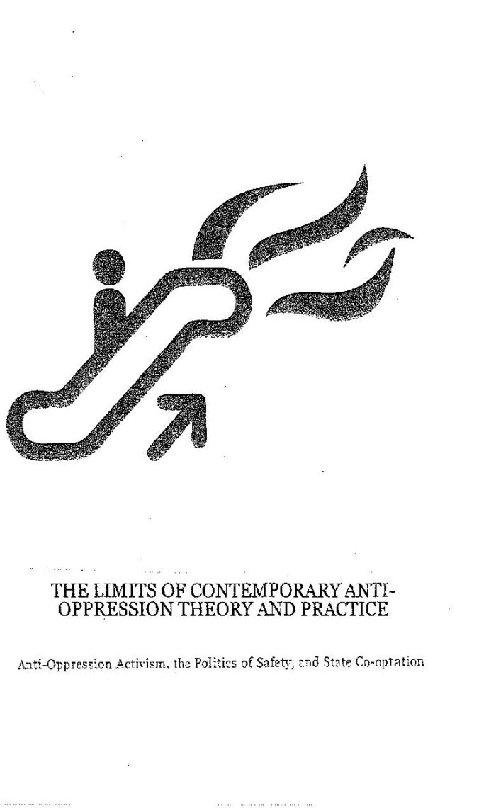The Limits of Contemporary Anti-Oppression Theory and Practice
