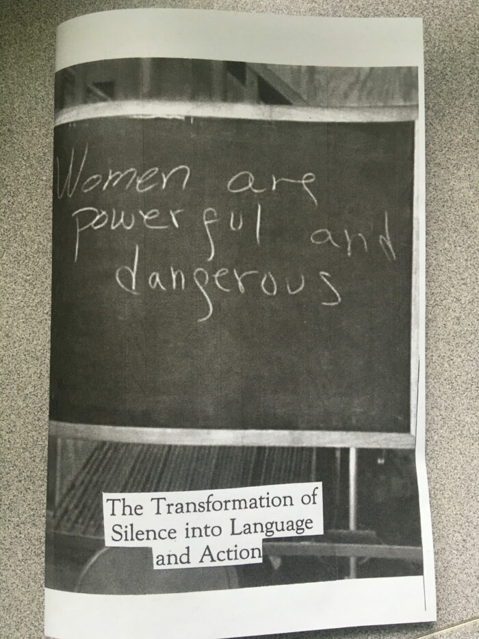 The Transformation of Silence into Language and Action