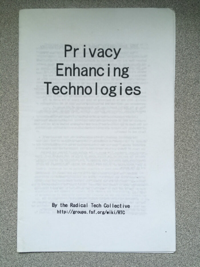 Privacy Enhancing Technologies