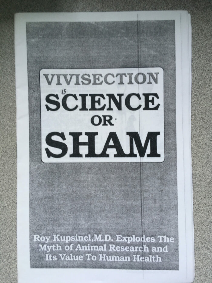 Vivisection: Science or Sham